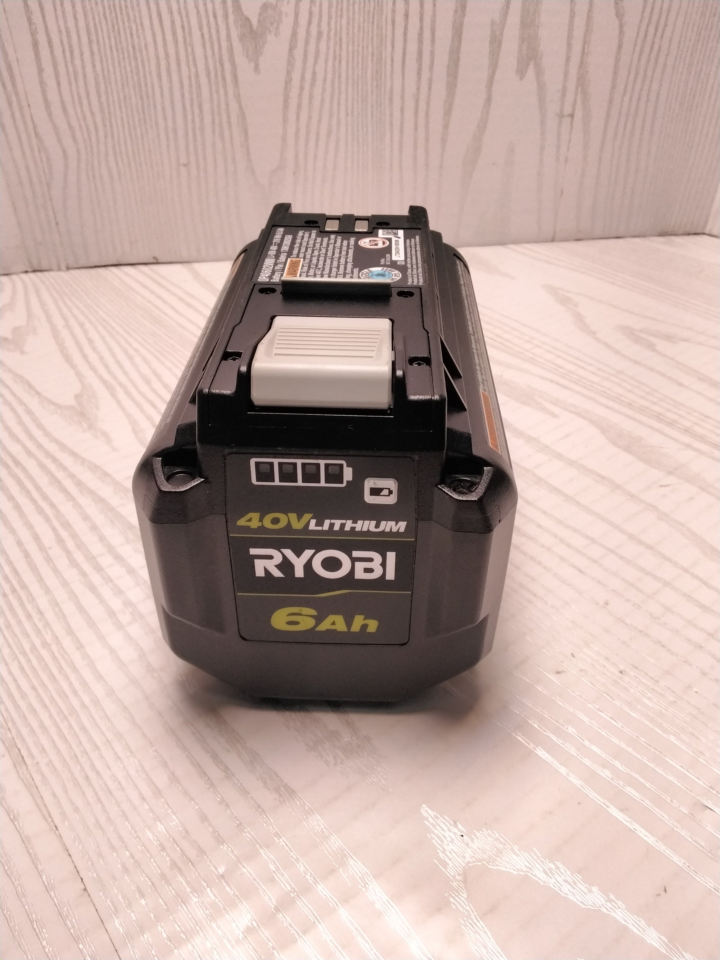 *FOR PARTS, NOT WORKING* Set of 2 Ryobi OP40602VNM 40v, 6 Ah Lithium Battery (7851418812654)
